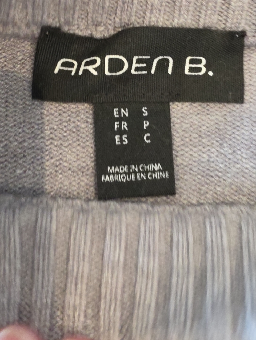 2 Grey Sweaters. Crewneck Sweater with Navy NEW YORK Lettering - Picture 4 of 4